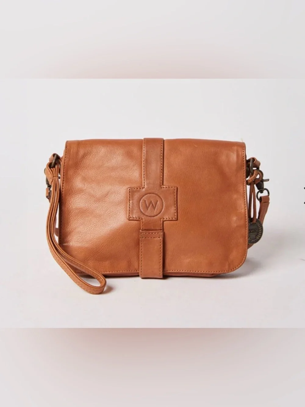 NWT Wanderers Travel Co Notting Hill Crossbody Bag & Milano Wallet Set Tan